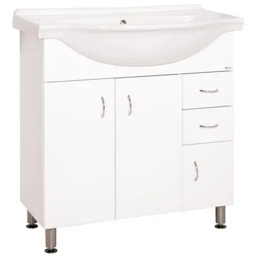 Keramia Pro kúpeľňová skrinka s umývadlom 80x50 cm biela PRO80DV