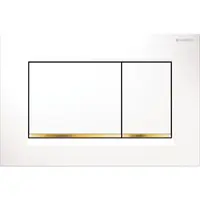 Geberit Sigma30 ovládacie tlačidlo plast biele 115.883.KK.1