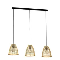 Závesné osvetlenie Eglo AYESGARTH čierna 43867