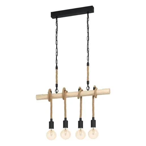 Závesné osvetlenie Eglo YOUNGSTOWN čierna 43318