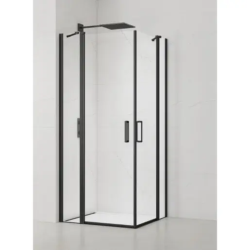Sprchový kút obdélník 100x80 cm SAT Fusion SATFUDP10080C