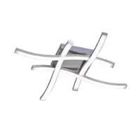 Reality Route led stropné osvetlenie nikel r62474107 RER62474107