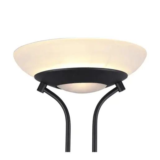 LED stojaca lampa Reality Orson čierna R40073532