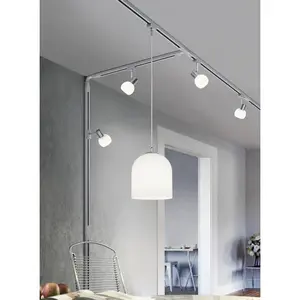 Trio Duoline závesné osvetlenie biela 73520101 TR73520101