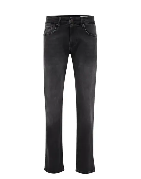 WE Fashion Džínsy  tmavosivá