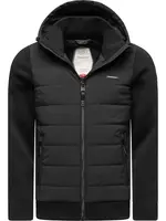 Ragwear Zimná bunda 'Doryan'  čierna / biela
