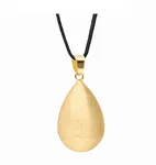 Bola Těhotenská rolnička 1 ks Drop Shape Gold