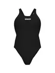 ARENA Jednodielne plavky 'SWIM TECH SOLID'  čierna / biela