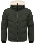 STONE HARBOUR Zimná bunda 'Ansello XX'  tmavozelená