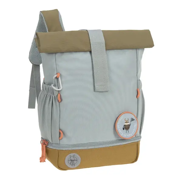Detský batoh - Mini Rolltop Nature light blue