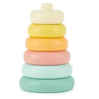 Bieco - Silikónová stohovacia veža - Tropical Vibe