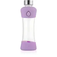 Equa Active skleněná láhev na vodu Plum 550 ml