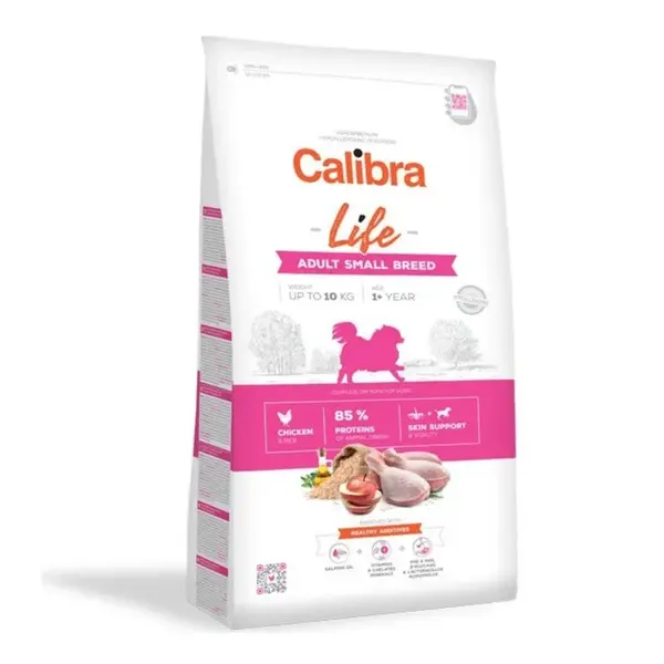 Calibra Dog Life Adult Small Breed Chicken 1,5 kg | Granule pro psy
