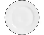 Mělký talíř 27 cm Lineo, bílý