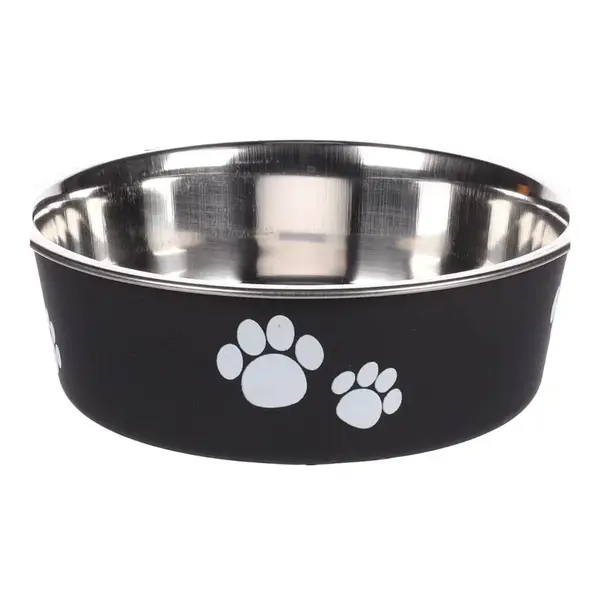 Flamingo Kena černá | Nerezová miska - 2200 ml