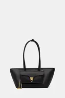 Kožená kabelka Coccinelle DOUBLE BEAT