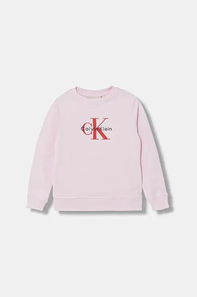 Dětská bavlněná mikina Calvin Klein Jeans