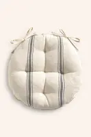 Bavlněný polštář na židli Calma House Bari 40 x 4 cm