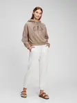 GAP Mikina logo cropped hoodie - Dámské