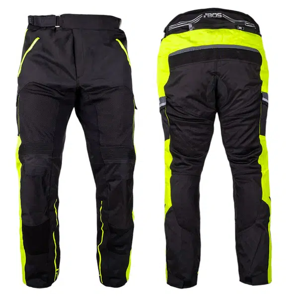 Moto kalhoty BOS Soul Neon M