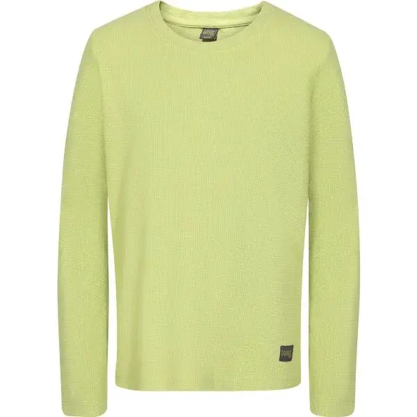 NAX OKERO Detské tričko, svetlo zelená, veľkosť 140-146