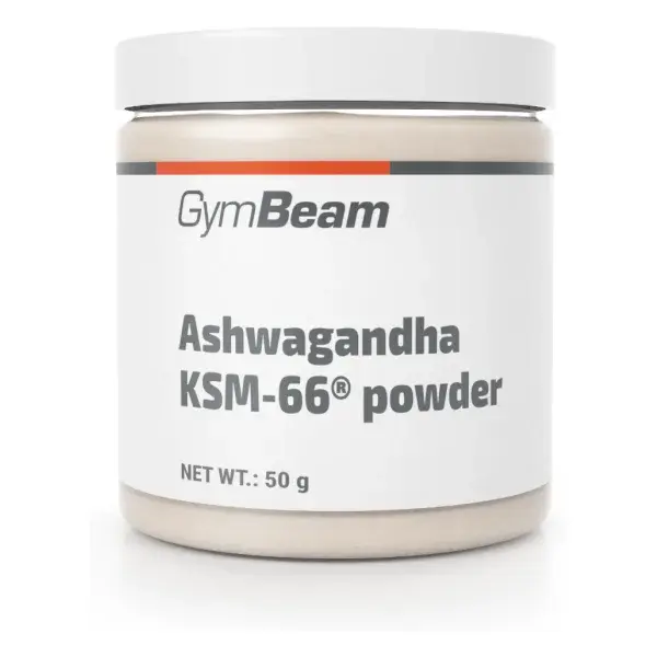 GymBeam ASHWAGANDA PRÁŠEK - 50 G Adaptogen, , velikost