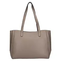 Elegantná dámska kožená kabelka Katana Petti - šedá