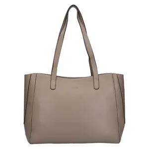 Elegantná dámska kožená kabelka Katana Petti - šedá