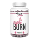 GymBeam NIGHT BURN BEASTPINK 120 CAPS Spaľovač tukov, , veľkosť