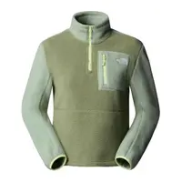 The North Face W YUMIORI 1/4 ZIP Dámska flísová bunda, svetlo zelená, veľkosť