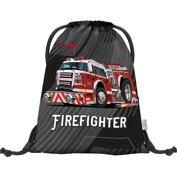 BAAGL CLASSIC HASIČI Sáček na obuv, tmavě šedá, velikost