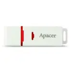 Apacer USB flash disk, USB 2.0, 64GB, AH223, bílý, AP64GAH223W-1, USB A, s krytkou