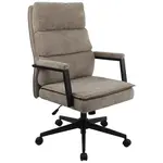 MID.YOU KANCELÁŘSKÉ KŘESLO, tkaná látka, béžová