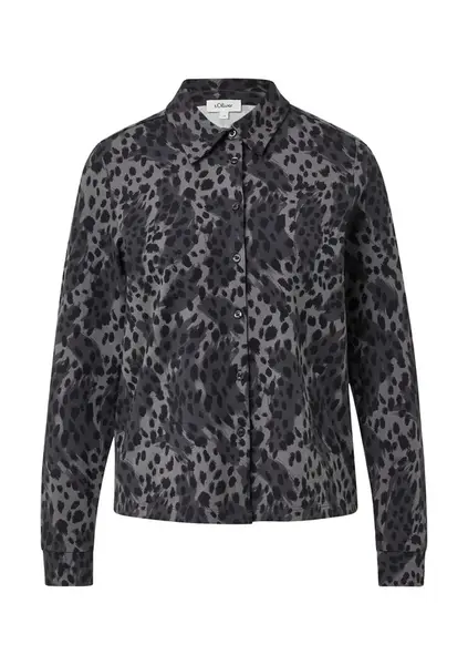 s.Oliver Blúzka  sivá / tmavosivá / čierna