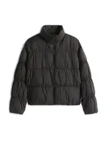 Tommy Jeans Zimná bunda  čierna