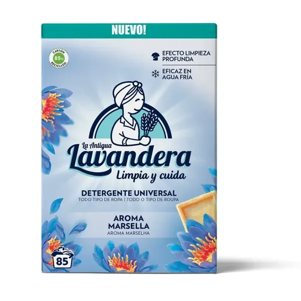 Lavandera Prací prášek Marseillské mýdlo 4,675 kg 85 dávek