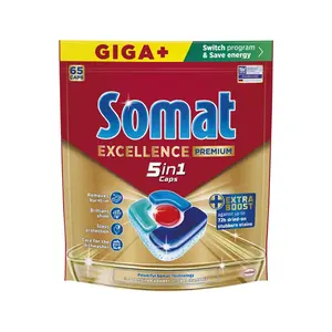 Somat Kapsle do myčky Excellence 5v1 65 ks