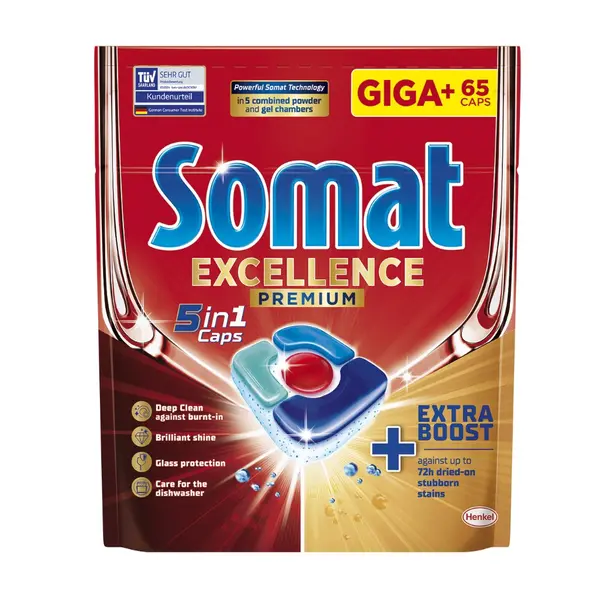 Somat Kapsle do myčky Excellence 5v1 65 ks