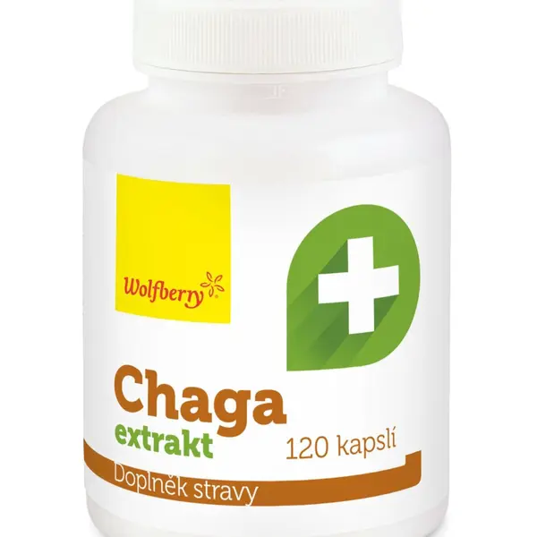 Wolfberry Chaga extrakt 120 kapslí