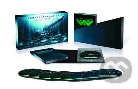 Prometheus to Alien: The Evolution Box Set (9- disková kolekce) - film z kategorie Akční sci-fi