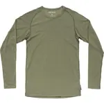 Devold LAUPAREN MERINO 190 Pánské funkční triko, khaki, velikost