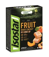 Isostar Fruit Boost Energy meruňka želé s kofeinem 10x10 g