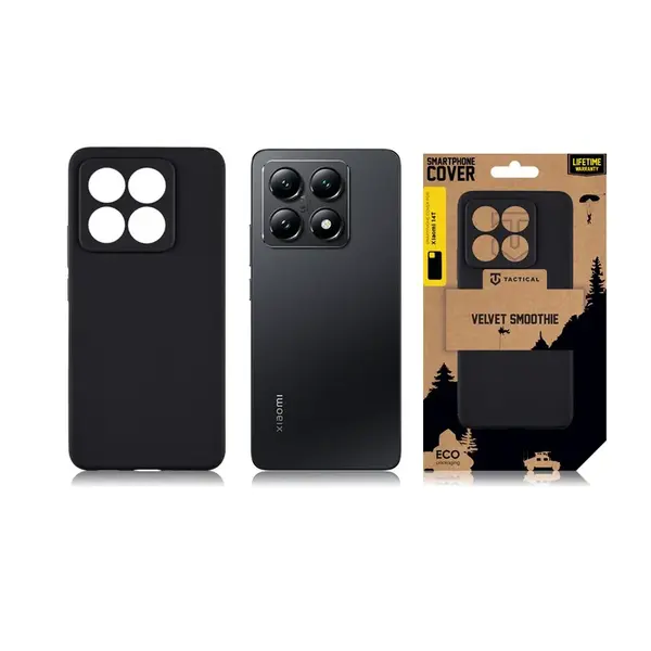 Zadní kryt Tactical Velvet Smoothie pro Xiaomi 14T, asphalt