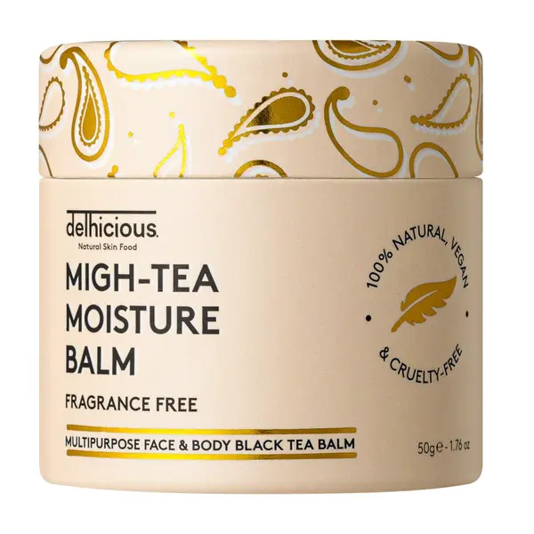 Delhicious Migh-Tea Moisture Multipurpose Balm - Fragrance Free tělový balzám 50 g