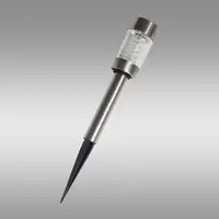 Solární lampa VO1919 Stříbrný