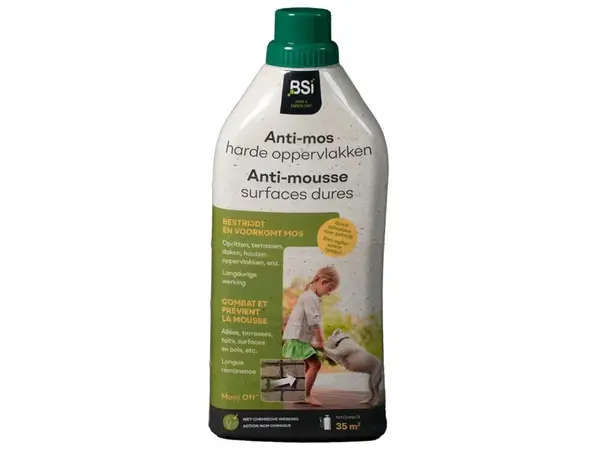 BSI Prírodný odstraňovač machu MOSS OFF 1 l, na tvrdé povrchy
