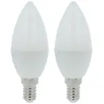 LED žárovka candle svíčka 5W E14 3000K 450LM, 2 pack