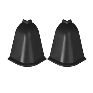 Roh vnější pro lištu k pracovní desce BL44 mramor černý 071