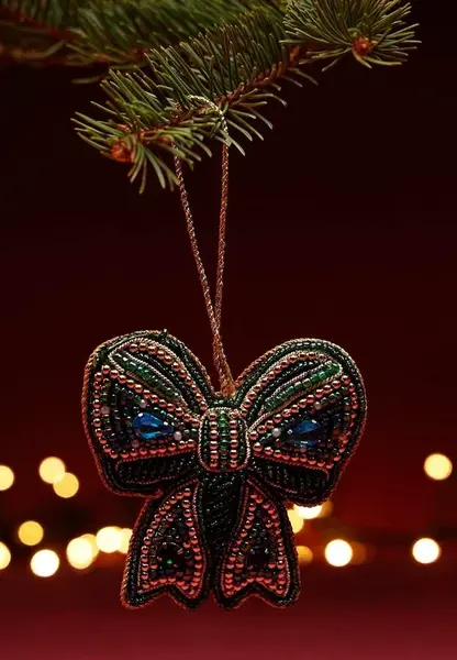 Ozdoba na vánoční stromeček Medicine zelená barva