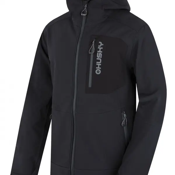 Husky Samai M XXXL, black Pánská softshell bunda